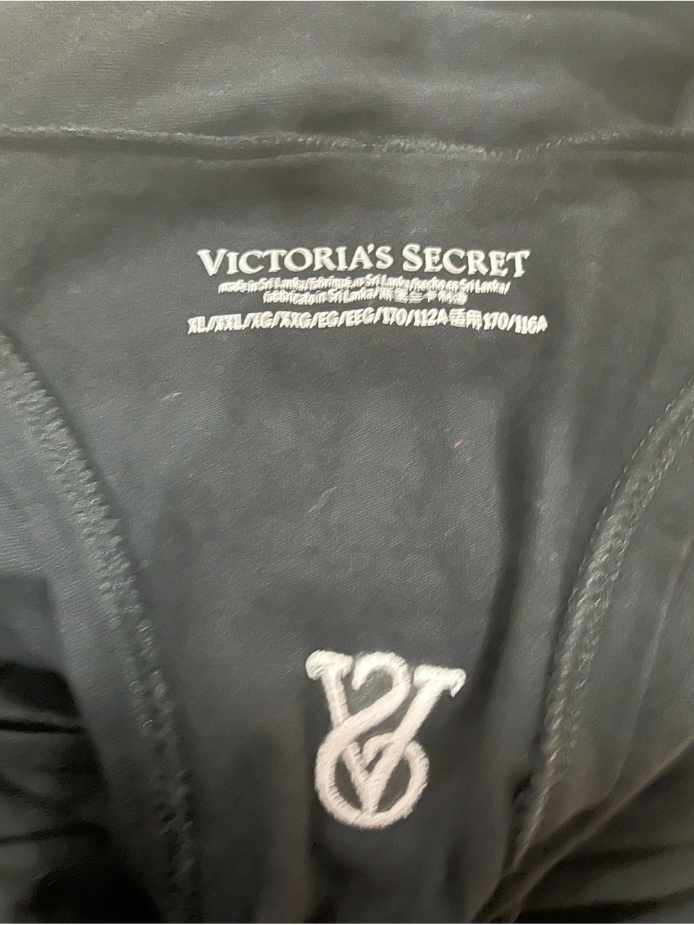 Victoria's Secret Black Racerback Nightgown - NWOT - XL - Picture 3 of 3